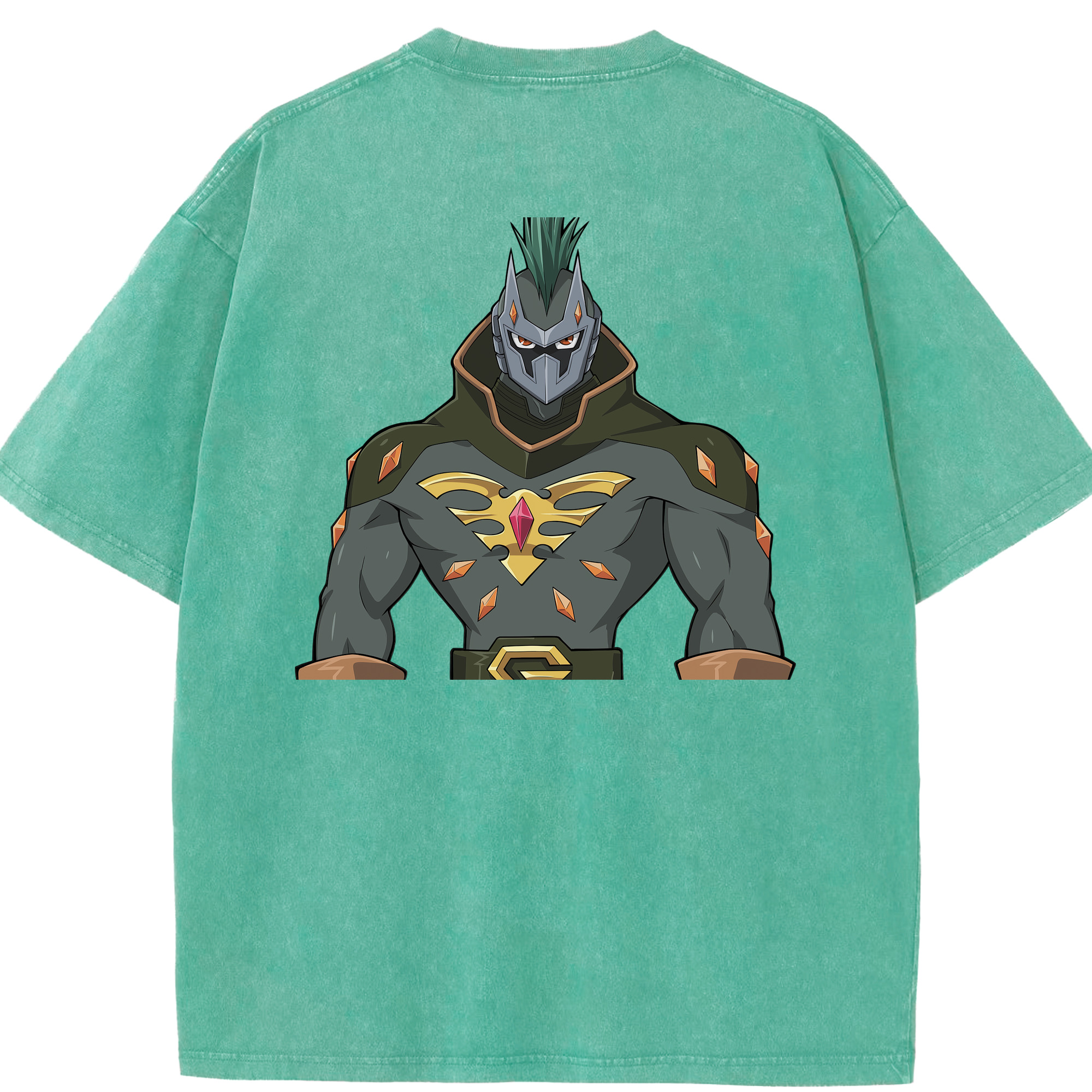 （画像用） 遊☆戯☆王 Yu-Gi-Oh! 綿100% ヴィンテージ風 半袖Tシャツ（背面プリント）